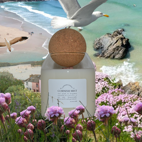 CORNISH MIST | rose earl grey tea latte