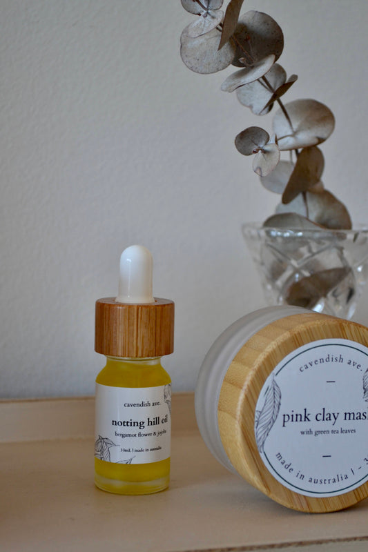 COSY SKIN DUO | Pink Clay Mask and Notting Hill Oil